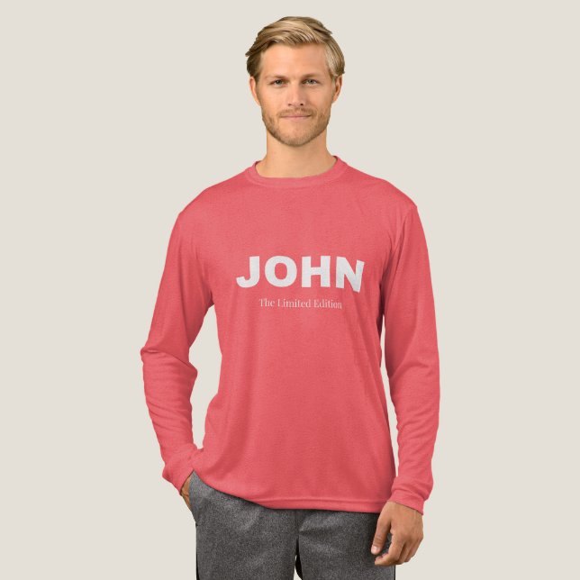 T-shirt En Tri-matière JOHN Édition Limitée (Recto complet)