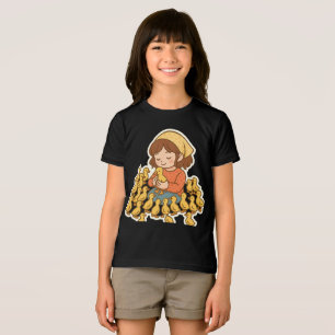 T-shirt En Tri-matière Joie pure avec de petits canetons 🐥💛