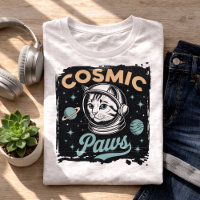Joli Chat Astronaute Mignon