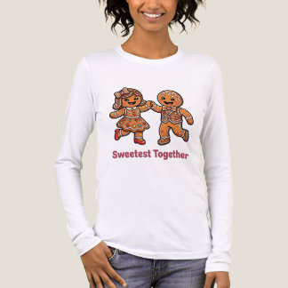 T-shirt En Tri-matière Joli Couple en Pain d'Épice le Plus Mignon Ensembl