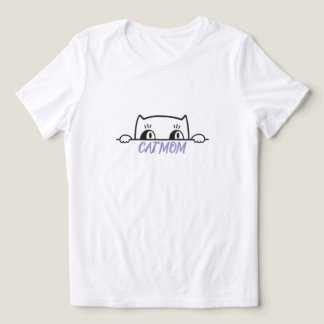 T-shirt En Tri-matière Joli design simple pour maman amatrice de chats no