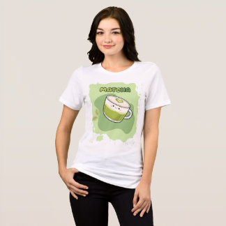 T-shirt En Tri-matière Joli Kawaii Latte Matcha