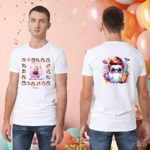 T-shirt En Tri-matière Joli Petit Fantôme Halloween Anniversaire Papa