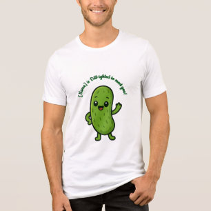 T-shirt En Tri-matière Joli Pickle Kawaii Cartoon Mignon - Personnalisabl