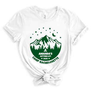 T-shirt En Tri-matière Jolie Demoiselle d'Honneur Camping Enterrement de 