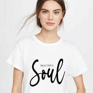 T-shirt En Tri-matière Jolie esthétique" Inspirational Calligraphy T-shir
