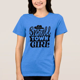T-shirt En Tri-matière Jolie petite ville fille mot art