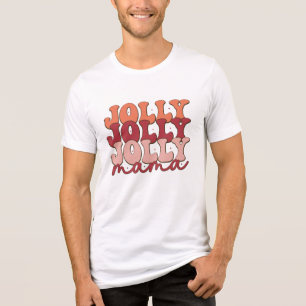 T-shirt En Tri-matière Jolly Mama Retro Vacances de Noël Super