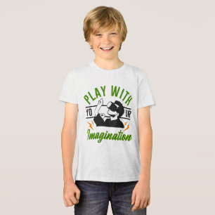 T-shirt En Tri-matière Jouer avec votre imagination jeu