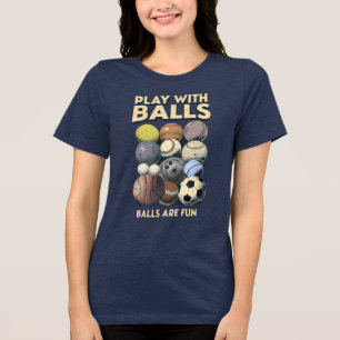 T-shirt En Tri-matière Jouez avec des balles !