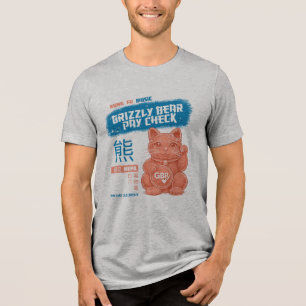 T-SHIRT EN TRI-MATIÈRE JOUR DE PAIE