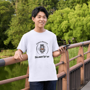 T-shirt En Tri-matière Jour éffrayant de chauve-souris d'Halloween dans l