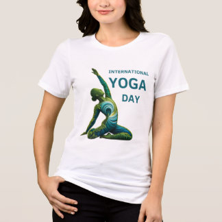 T-shirt En Tri-matière Journée internationale du yoga