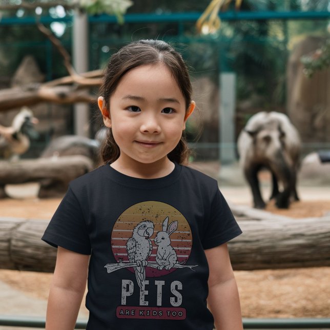 T-shirt En Tri-matière Journée universelle des enfants : Les animaux de c (Créateur téléchargé)