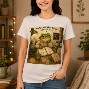 T-shirt En Tri-matière Journées Pluvieuses Journées Cosy Grenouille Lisan