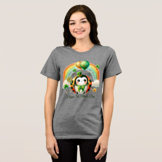 T-shirt En Tri-matière Joyeuse St. Patrick des femmes