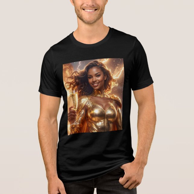 T-shirt En Tri-matière Joyeux anniversaire (Recto)