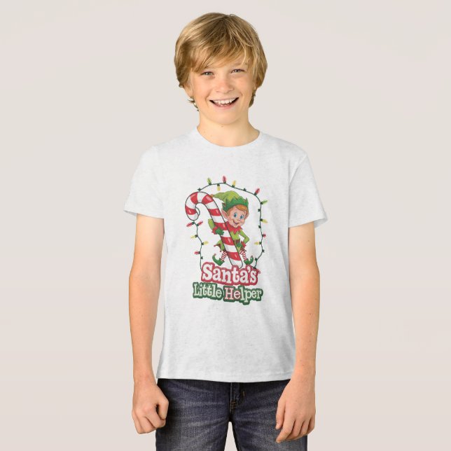 T-shirt En Tri-matière Joyeux Elf (Recto plein)