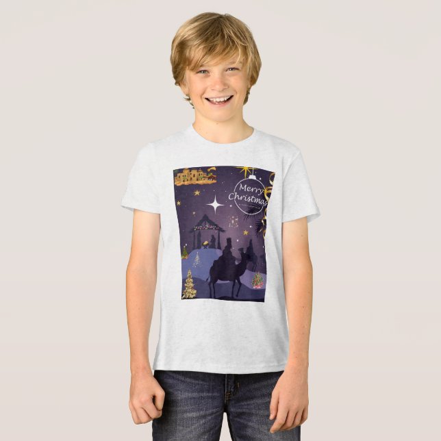 T-shirt En Tri-matière Joyeux Noël (Recto plein)