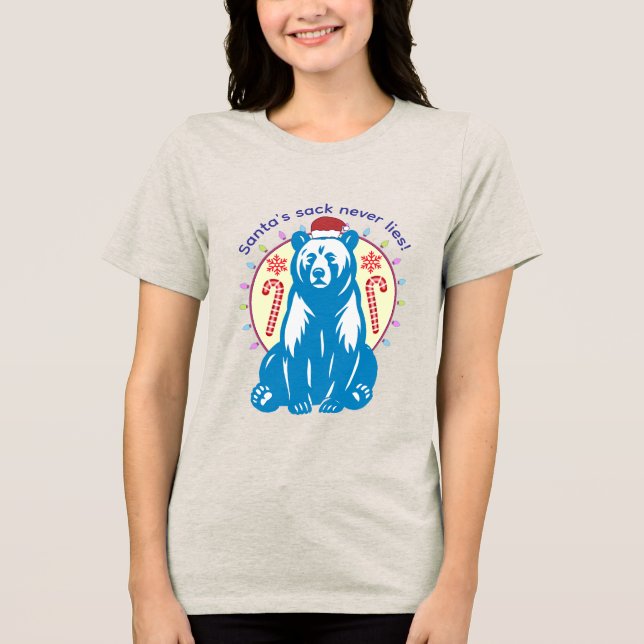 T-shirt En Tri-matière Joyeux Noël (Recto)