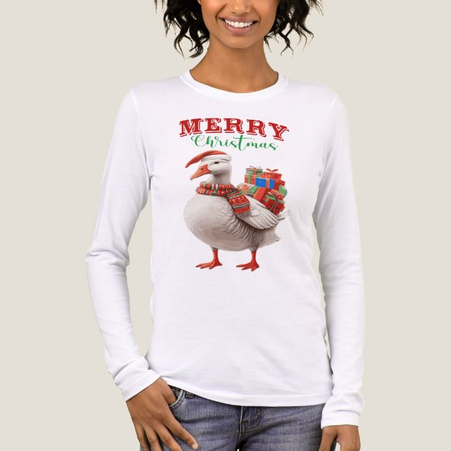 T-SHIRT  EN TRI-MATIÈRE JOYEUX NOËL 2026 (Recto)