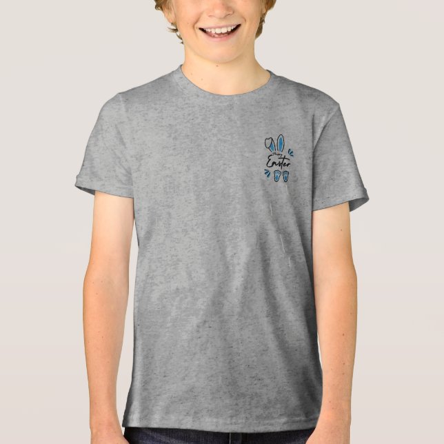 T-shirt En Tri-matière Joyeux Pâques (Recto)