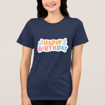 Joyeux T-shirt d'anniversaire