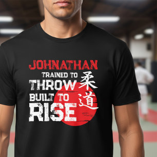 T-shirt En Tri-matière Judo - Entraîné à Jeter - Construit pour S'élever