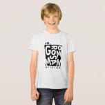 T-shirt En Tri-matière Junior Jr. Groomsman, mariage<br><div class="desc">Mariage moderne Junior Jr. Groomsman T-shirt tricolore,  t-shirt de typographie noire. Un cadeau parfait pour les membres de votre mariage.</div>