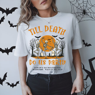T-shirt En Tri-matière Jusqu'à ce que la mort nous fasse la fête Enterrem