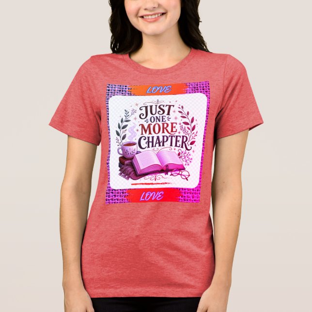 T-shirt En Tri-matière juste encore un chapitre (Recto)
