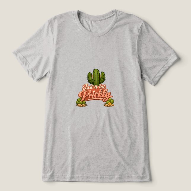 T-shirt En Tri-matière Juste un peu épineux (Design Recto)