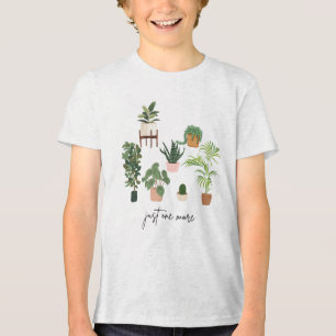 T-shirt En Tri-matière Juste une chemise Plante de plus, Plante amant pla