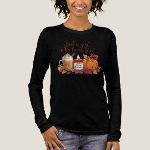 T-shirt En Tri-matière Juste une fille qui aime l'ambiance automnale cosy