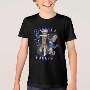 T-shirt En Tri-matière Kamala Harris Bootleg Rap