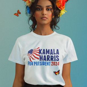 T-shirt En Tri-matière Kamala Harris pour la présidentielle de 2024