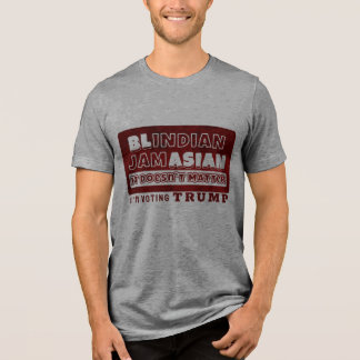 T-shirt En Tri-matière Kamala Noir Indien Jamaïcain asiatique