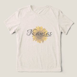 T-shirt En Tri-matière Kansas Sunflower