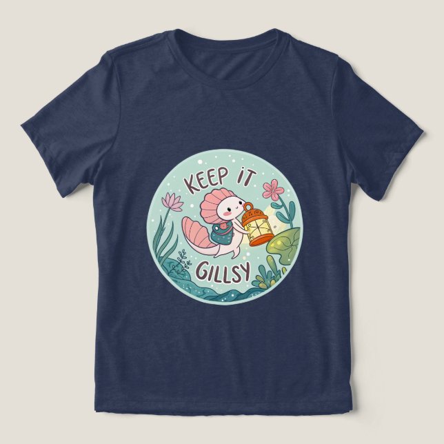 T-shirt En Tri-matière Keep It Gillsy T-shirt (Design Recto)