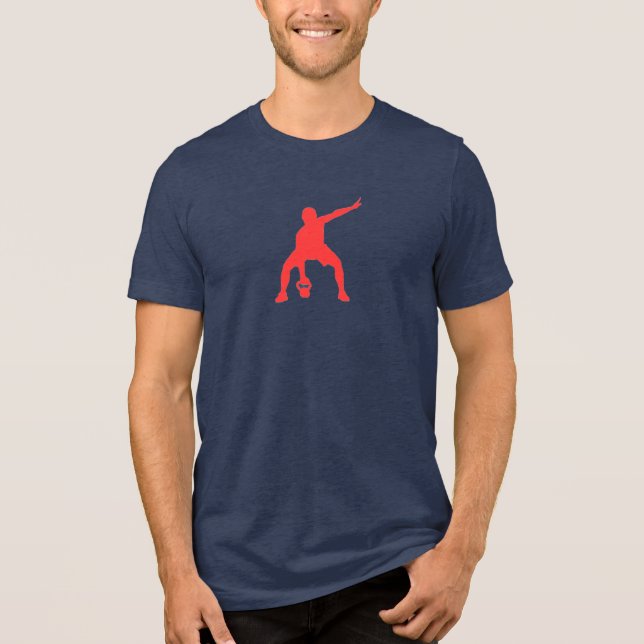 T-shirt En Tri-matière Kettlebell Power : Swing dynamique (Recto)