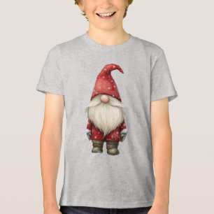 T-shirt En Tri-matière "Kids’ Christmas Elf Tee - Père Noël’s Little Help