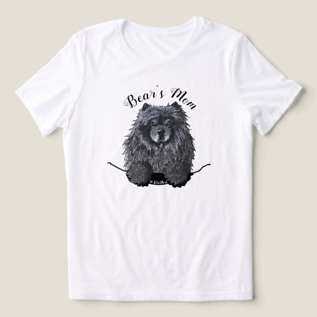 T-shirt En Tri-matière KiniArt Chow Personnalisé (Design Recto)