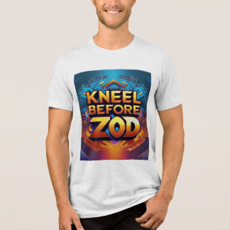 T-shirt En Tri-matière Kneel Before Zod - Iconic Command Tee