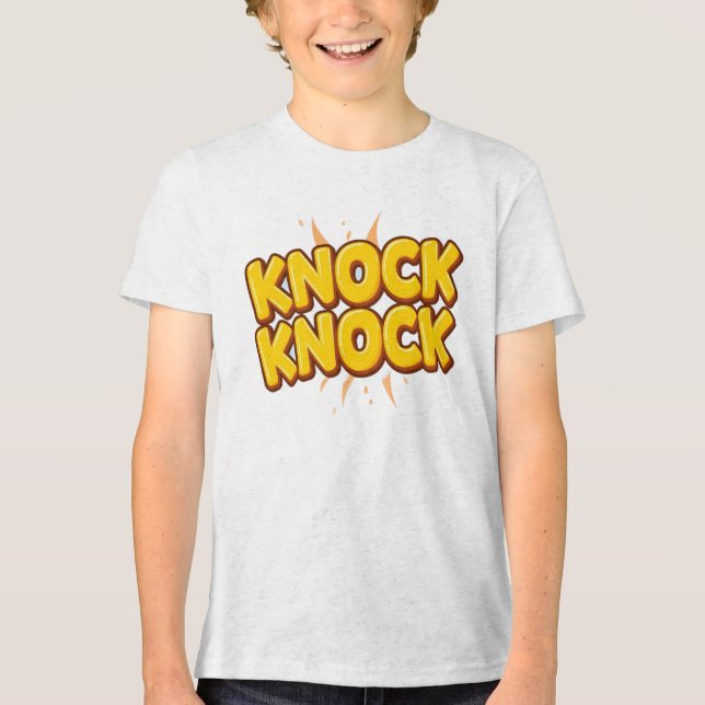 T-shirt En Tri-matière Knock knock (Recto)