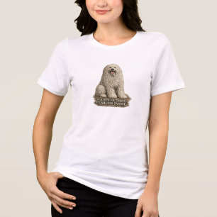 T-shirt En Tri-matière Komondor – Fourrure extérieure intrépide à l'intér