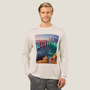 T-SHIRT EN TRI-MATIÈRE KWANZAA - 7 NUITS - KINARA