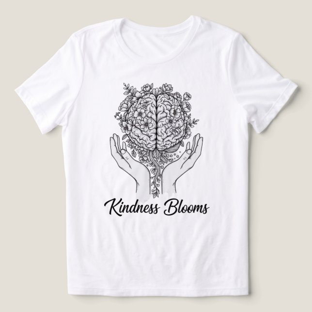 T-shirt En Tri-matière La bonté fleurit (Design Recto)