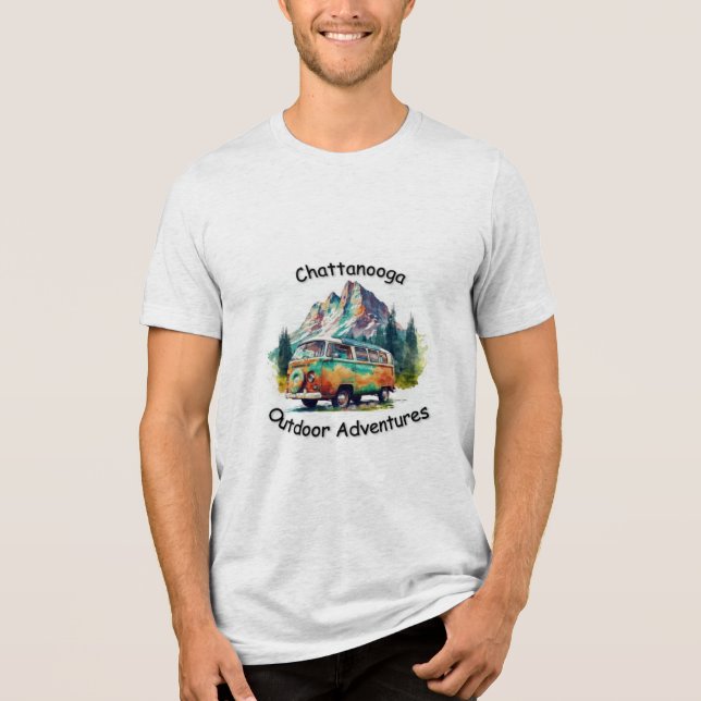 T-shirt En Tri-matière La chemise Blended pour le mec Blended (Recto)