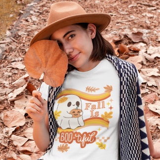 T-shirt En Tri-matière La chute est pleine - Un fantôme aime la chute