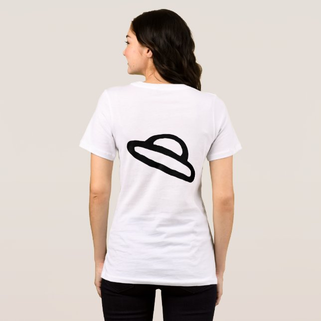 T-shirt En Tri-matière La créativité spatiale à votre porte (Verso intégral)